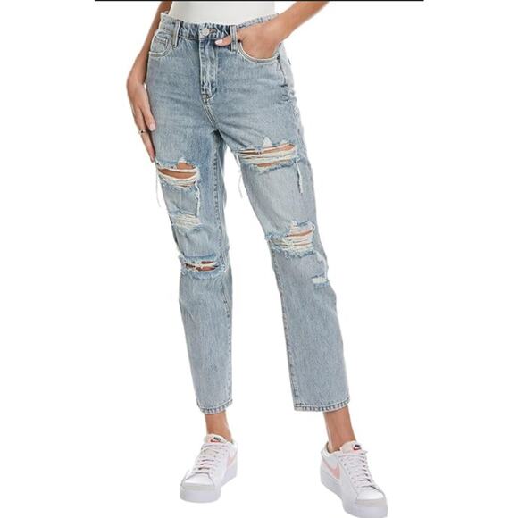 NWT BLANK NYC The Madison Crop High Rise "Late Night Out" Jeans - Picture 1 of 16